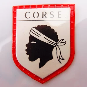 ECUSSON - BLASONS DE FRANCE LES PROVINCES FROMAGERIES FINAS N°8 CORSE - Picture 1 of 2