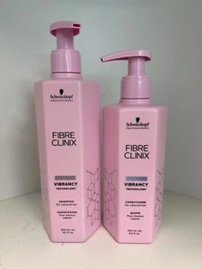 Schwarzkopf Fibre Clinix Vibrancy Shampoo 10.1 oz & Conditioner 8.5 oz VARY PACK - Picture 1 of 2