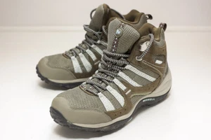 Merrell Size 7.5 Olive Hiking Boots Women's Waterproof - Picture 1 of 9