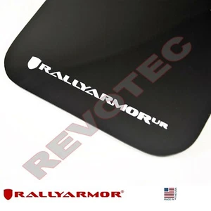 Rally Armor Mud Flaps For 2015-2017 VW MKVII Golf R w White Logo - Picture 1 of 7