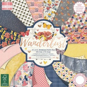 Scrapbooking Papierset Wanderlust 48 Blatt - Bild 1 von 2