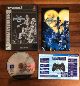 KINGDOM HEARTS I Ultimate Hits - Playstation PS2 NTSC-J Capcom *** w/ Manual *** - Picture 1 of 11