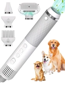 Low Noise Portable Pet Grooming Hair Dryer, High Velocity, Temp Control 3 Speeds - Picture 1 of 8