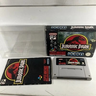 Jurassic Park Super Nintendo SNES Complete With Manual - Image 1 of 4