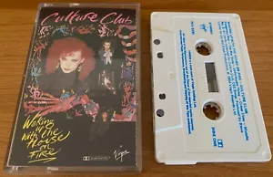 CULTURE CLUB "Waking Up With The House On Fire" TCV 2330 HTF AUSTRALIAN CASSETTE - Picture 1 of 3