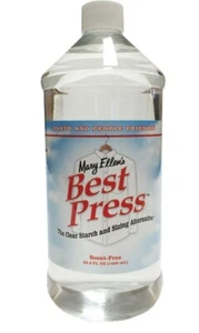 Best Press by Mary Ellen Starch 32oz Ex Large Sizing Scent Free Refill Bottle - Picture 1 of 1