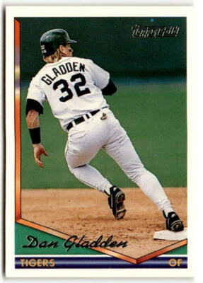1994 Topps Gold #342 Dan Gladden NM Near Mint Tigers ID:41520 - Image 1 of 2