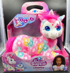 Just Play Unicorn Surprise LICORICE y sus bebés - Imagen 1 de 4