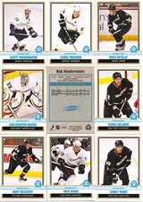 2009-10 OPC O-Pee-Chee Retro Anaheim Ducks Complete Team Set (16)