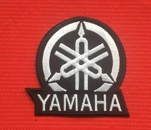 YAMAHA logo touring bike motorcycle R7 badge shield sew iron on patch badge - Picture 1 of 1