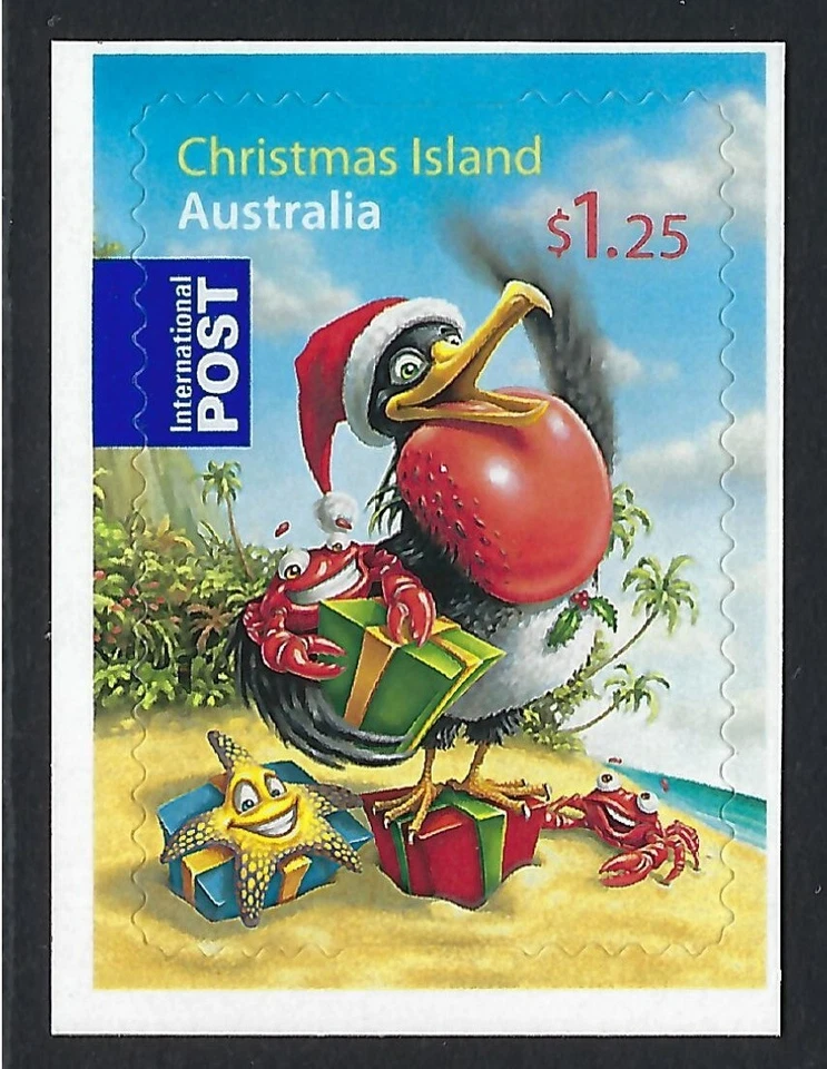 Christmas Island SG# 660 2009 Navidad P&S folleto internacional como nuevo MUH MNH Foto 1 de 1