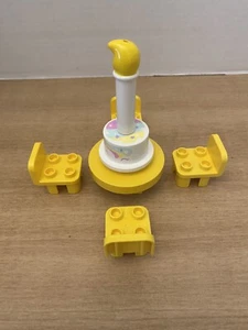 Lego Duplo Möbel Tischstühle Geburtstag Party Haus Set - Bild 1 von 4