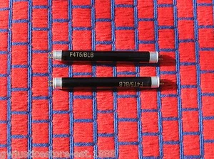 2 nuevas lámparas fluorescentes UV F4T5BLB F4T5B tubo negro 4W luz de inspección uña luz negra - Imagen 1 de 2
