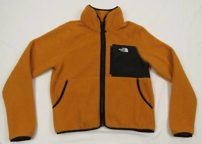 NWOT The North Face TNF Osito Fuzzy Fleece Yellow Womens Full Zip Coat Jacket S - Image 1 of 4