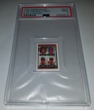 1993 Topps Micro #529 Chipper Jones Rookie Card RC Graded PSA 9 Mint Pop 19 HOF