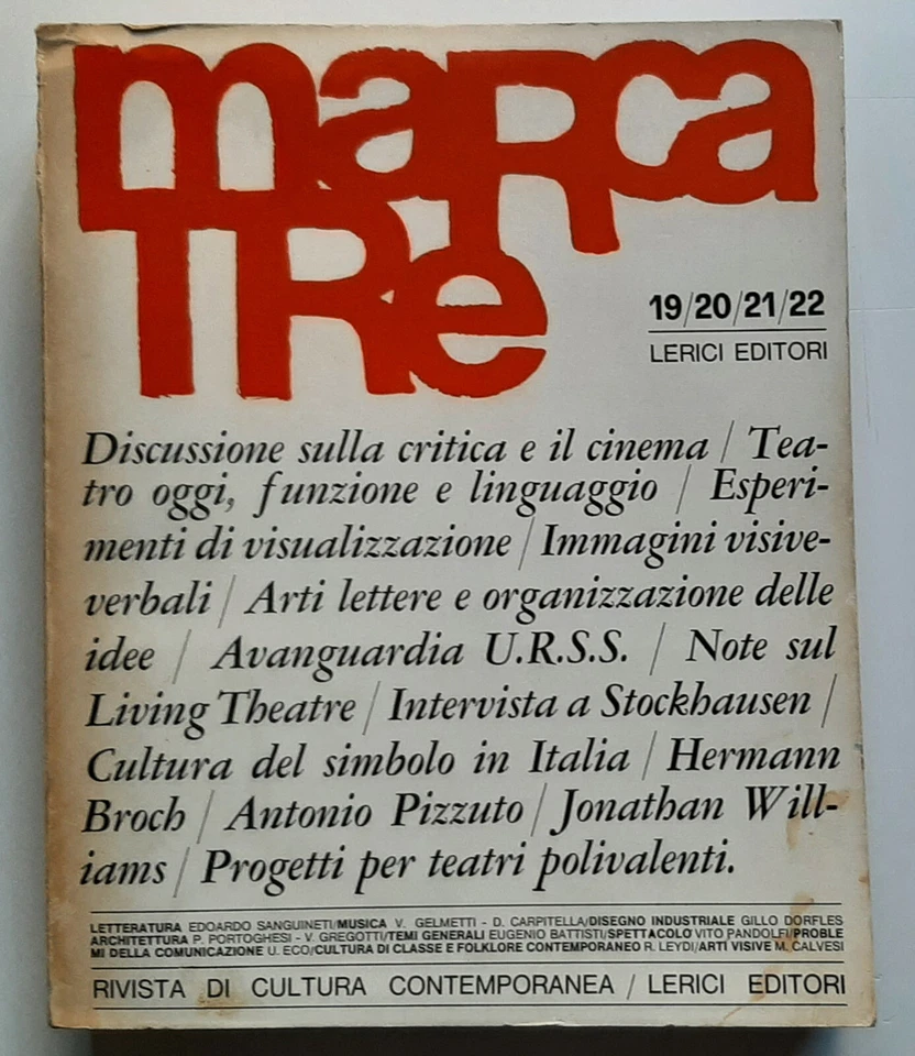 Marcatre n. 19-20-21-22 aprile 1966 Lerici - Immagine 1 di 4