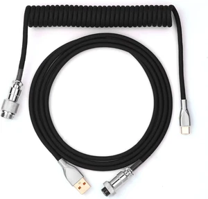Mix 1.8M Cavo Tastiera Avvolto, USB C a USB a Cavo TPU per Gioco Meccanico K - Foto 1 di 21