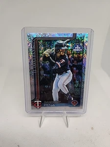 2025 Topps Pro Debut DAMEURY PENA Silver Sparkle Foil /175 #PD102 - Bild 1 von 3