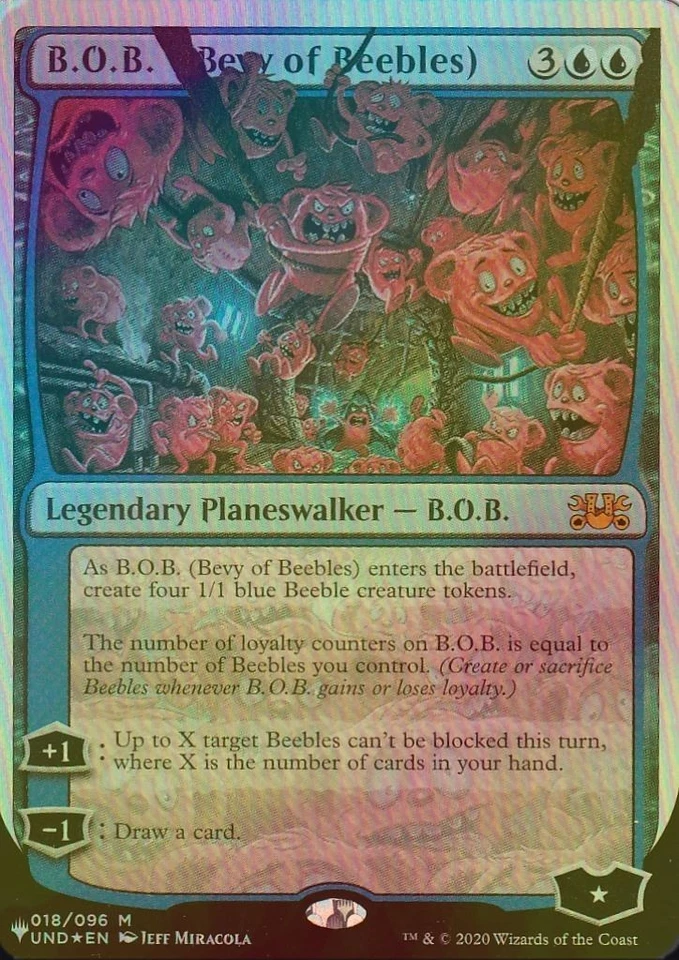 MTG FOIL FOIL B.O.B. Bevy of Beebles English UND - Image 1 of 1