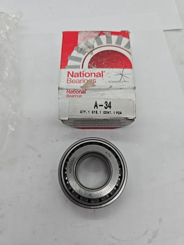 Wheel Bearing and Race Set National A-34 - Image 1 of 4