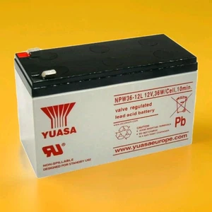 yuasa npw36-12 sostituisce np7-12 pila ups equivalente Fiamm 12FGH36 - Imagen 1 de 5