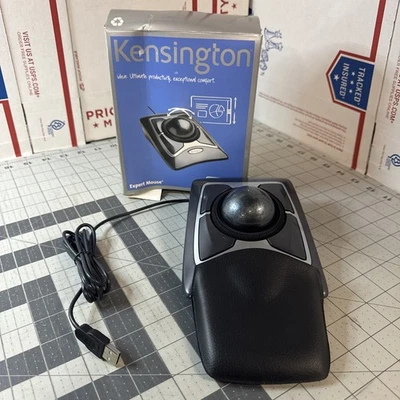 Kensington Trackball Expert Mouse K64325 M01398 USB Tested and Working. - Image 1 of 4
