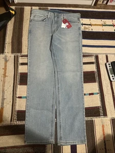 Neu mit Etikett Levi’s 541 Herrenjeans 34 x 34 sportlich schmal zulaufend Stretch helle Waschung blau Denim - Bild 1 von 9