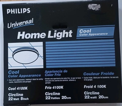 PHILIPS Universal CIRCLINE Home Light 22W / 8 In COOL 4100K - Image 1 of 2