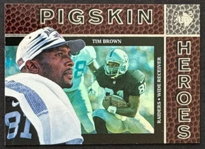 Tim Brown 1997 Upper Deck UD3 Pigskin Heroes #88 Oakland Raiders *gratis Versand* - Bild 1 von 3