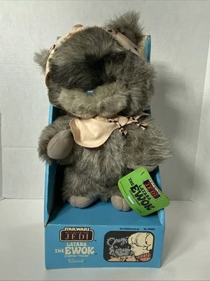 Figura de colección Kenner 1984 Star Wars El Retorno del Jedi LATARA EL EWOK NUEVA NUEVA CON ETIQUETAS Foto 1 de 4