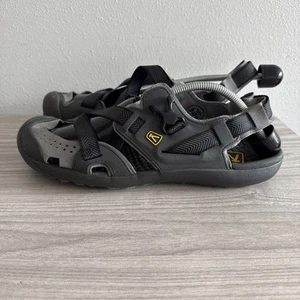 Keen Mens Sz 12 Zambezi Gray/Black Hiking Trail Shoe Sandals Adjustable 1012613 - Picture 1 of 12