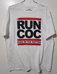 Corrosion Of Conformity Run COC DMC Parody King Of The Rotten T-Shirt XL 23,5x32 - Bild 1 von 4