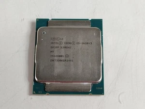 Lot of 2 Intel Xeon E5-1620 v3 3.5 GHz LGA 2011-3 Quad Core CPU Processor SR20P - Picture 1 of 6