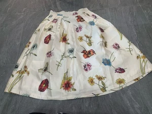 RRP£36.99 New Without Tags DAMN GOOD THING Lily Floral MIDI Skirt Sz 16 - Picture 1 of 6