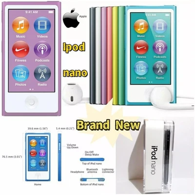 2025🔥New Sealed Apple iPod Nano 7th  Generation 16GB ALL colors Fast Shipping✅ - Image 1 of 4