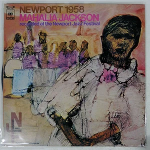 MAHALIA JACKSON NEWPORT 1958 CBS SOPN148 Japan VINYL LP - Picture 1 of 1