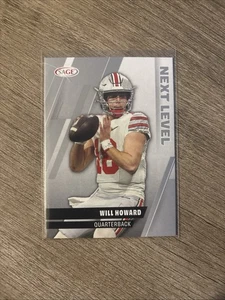 2025 Sage Will Howard NEXT LEVEL RC BLACK # 105 Steelers/Ohio St - Picture 1 of 1