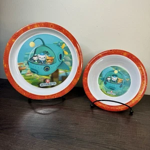 Octonauts Kids Melamine Plate & Bowl - Picture 1 of 12