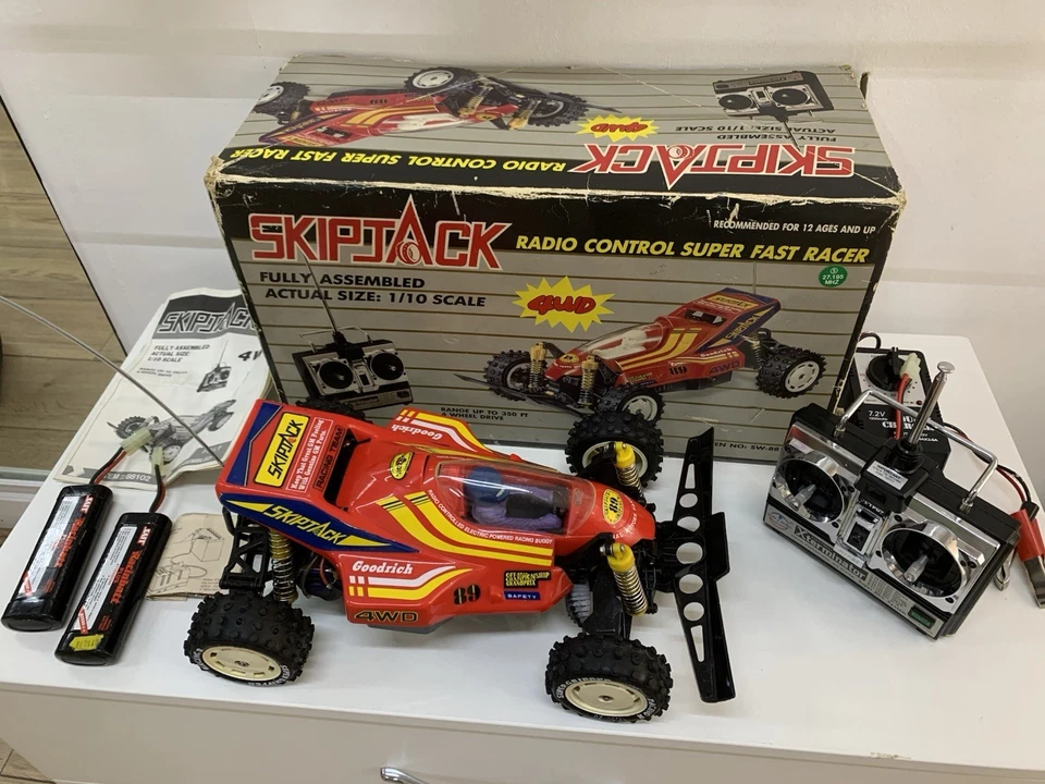 Buggy Rc 1/10 Skipjack Sun Wind Vintage No Nikko Taiyo Tyco Presto Dictator Gig - Immagine 1 di 4