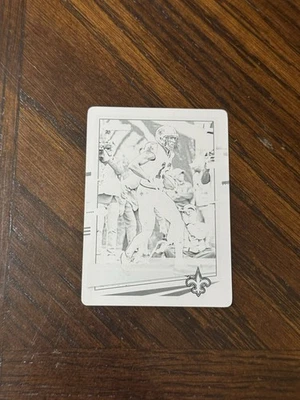 🏈#1/1 ONE OF ONE MICHAEL THOMAS 2020 DONRUSS PLACA DE IMPRESIÓN #177 Foto 1 de 2