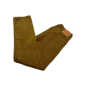 Etiqueta roja pana Levis 505 31x32 verde mostaza - Imagen 1 de 4