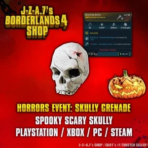 Borderlands 4✨ ORDENA DE ARTILLERÍA GRANADA CRÁNEO BL4✅PC-PS-XBOX✨ - Imagen 1 de 2