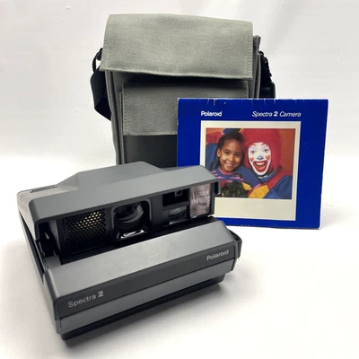 Polaroid Spectra 2 Instant Film Camera Wide Format Vintage 80s 90s Autofocus UK - Image 1 of 4