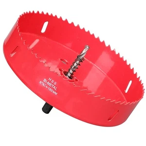 6 1/2 Inch Hole Saw, 165Mm HSS Bi-Metal Hole Saw for Recessed Lights, 32Mm Cutti - Bild 1 von 7