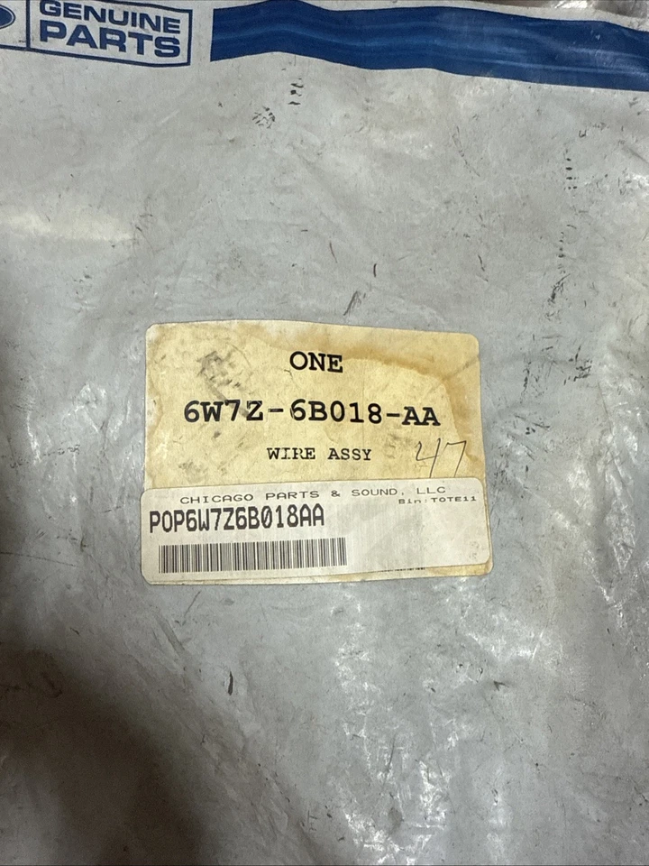 🔥OEM Ford 6W7Z-6B018-AA Wire Assembly Crown Victoria Grand Marquis 2007-2011 - Image 1 of 4
