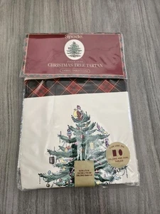 Mantel árbol de Navidad Spode 52x70 pulgadas oblongo y ovalado - Imagen 1 de 9