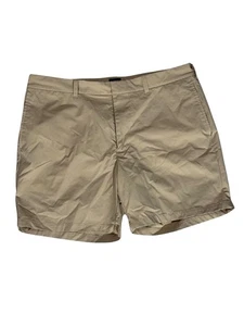 Pantaloncini chino J.Crew 7" con cuciture interne kaki taglia 35 beige piatto davanti commercio equo e solidale - Foto 1 di 4