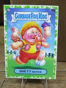 Tarjeta 97a Green Parallel 2024 Topps Garbage Pail Kids at Play - Imagen 1 de 5