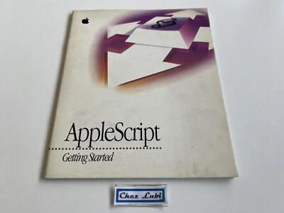 Notice / Manual - AppleScript - Getting Started - Mac / Macintosh - Image 1 of 3