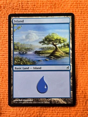 2007 Magic The Gathering Lorwyn #289 Island, Basic Land, C, NF, cd2 - Image 1 of 3